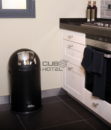 Balde Negro con Pedal 33L Kickcan 